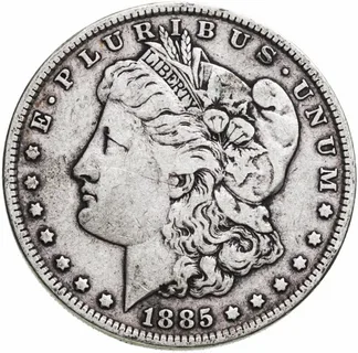 Моргановский доллар реверс